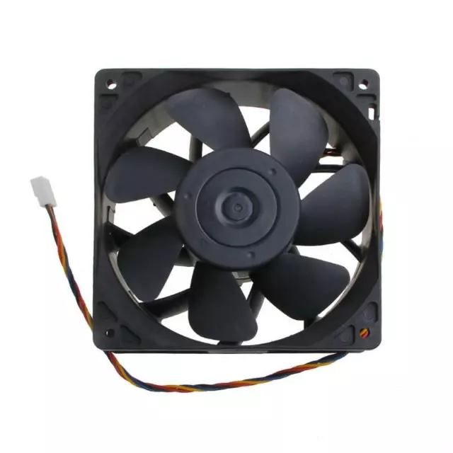 SG121238BS CPU Cooling Fan 12cm 6000 rpm 4 Pin 4 Wire PWM Automatic Temp Control