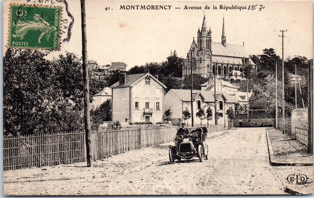 95 MONTMORENCY - l'avenue de la republique.