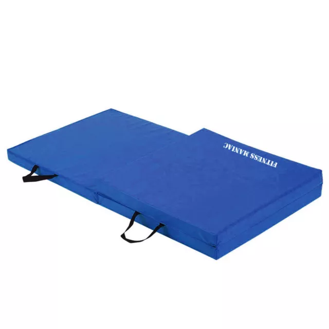 FMTX Tri Folding Mat Panel Gymnastic Gym Mats Exercise Yoga Tri Mat Pad 3