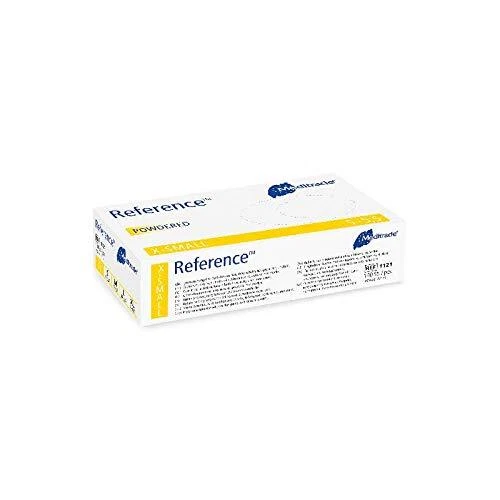 Reference™ Untersuchungshandschuh aus Latex, gepudert, Medium (7-7,5)