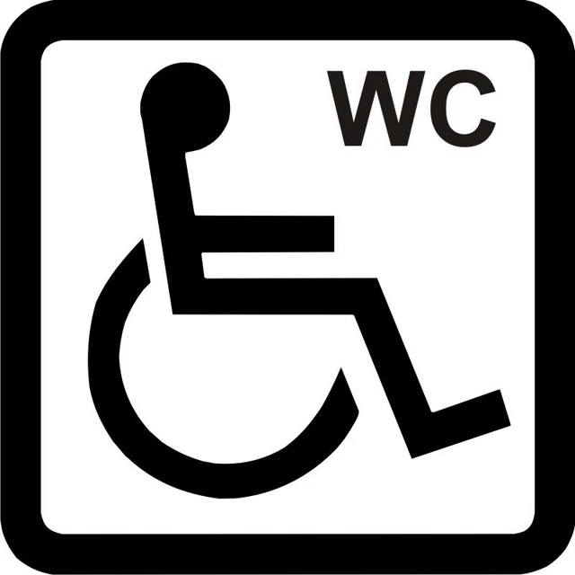 Produktbild von Gadpiparty 4 Rollstuhlsymbol-Aufkleber – Selbstklebend, Wetterfest, Blau, Für Autofenster, Türen & Aufzüge