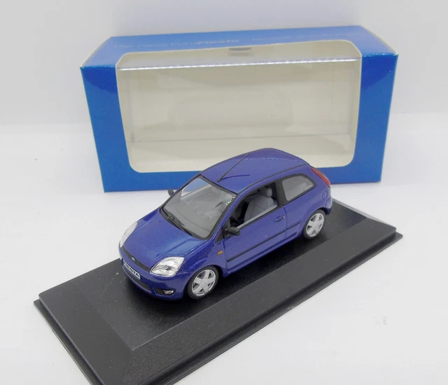 Gc2683 Minichamps / Ford Fiesta 3 Portes 2002 Bleu 1/43