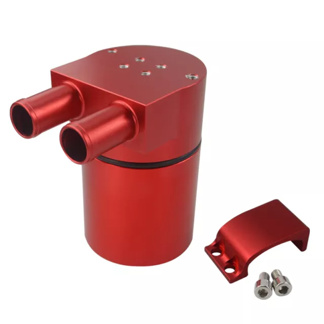 Red Billet Aluminum Oil Catch Can Tank Bottle Baffled for BMW N54 335i 535i