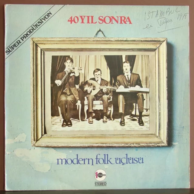 MODERN FOLK UCLUSU - 40 Yil Sonra - LP - 1numara Turkey - AK 0003 - Prog Rock