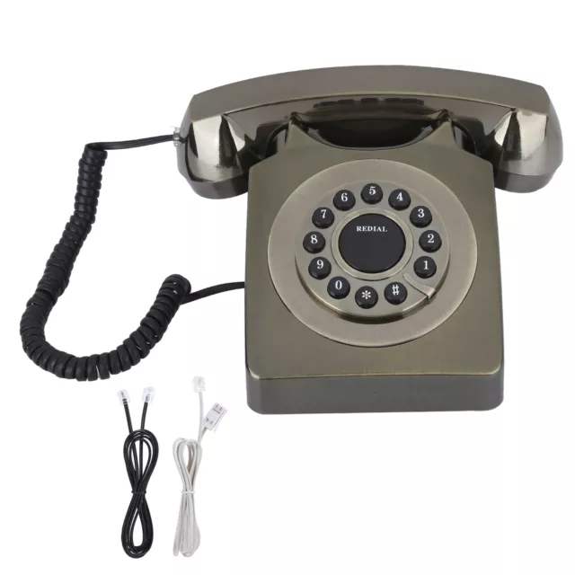 European Home Vintag Multifunction Telephone High Definition Call Large Clea BGI