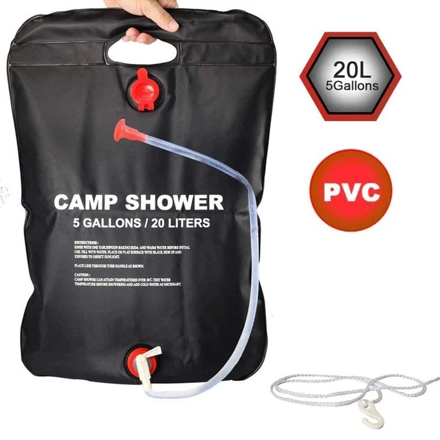 CAMPING DUSCHE 20L Solardusche Mobile Solardusche Brause für Garten