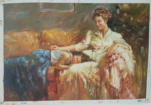 L'Angelo Architettonico Di Millet - Dali - Olio Su Tela - 60x90 Cm