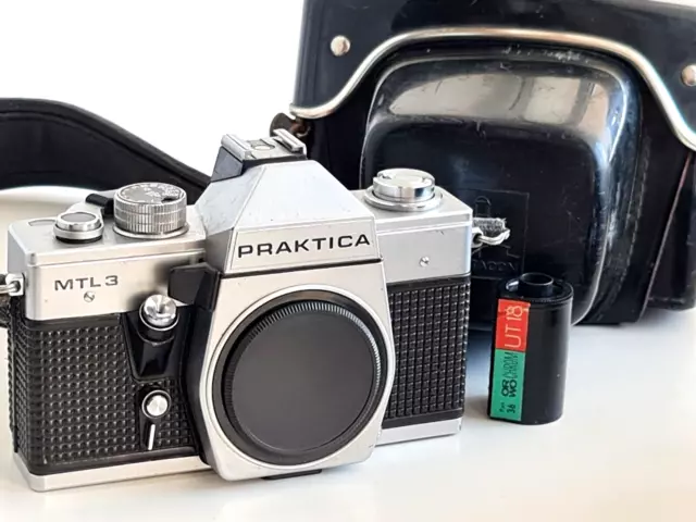 TESTÉ ! Pentacon PRAKTICA MTL 3, appareil photo vintage à film reflex GDR...