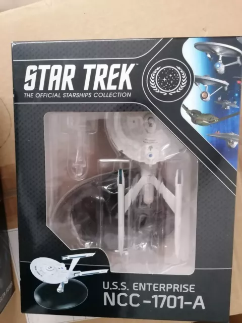 Modellino esposizione Star Trek USS Enterprise Eaglemoss Die Cast