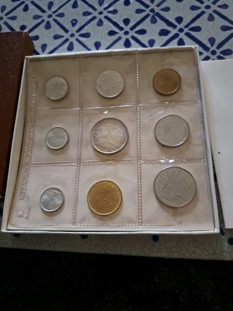 Serie Monete Collezione Repubblica Di San Marino Anno 1980 Fior Di Conio