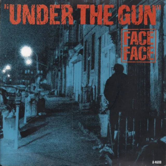 Face To Face (80's Group) Under the Gun 7" vinyl UK Epic 1984 pic sleeve A4688