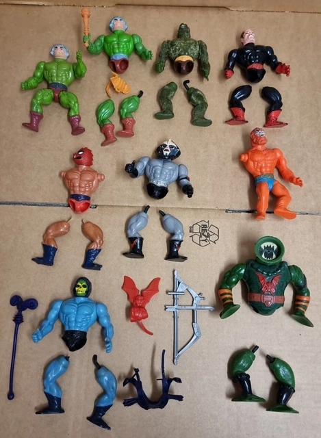 Konvolut von Masters of The Universe Figuren Defekt