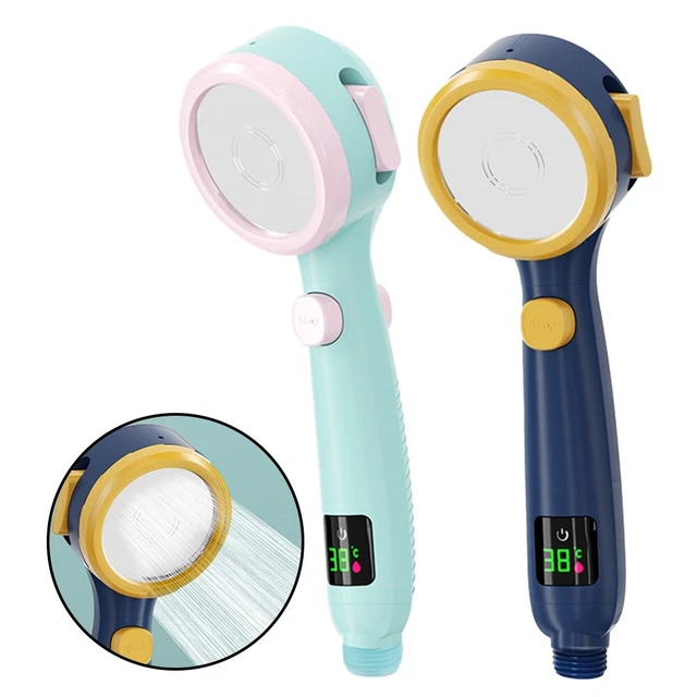 Cabezal de ducha digital de lujo fácil de operar ¡perfecto para tu baño!