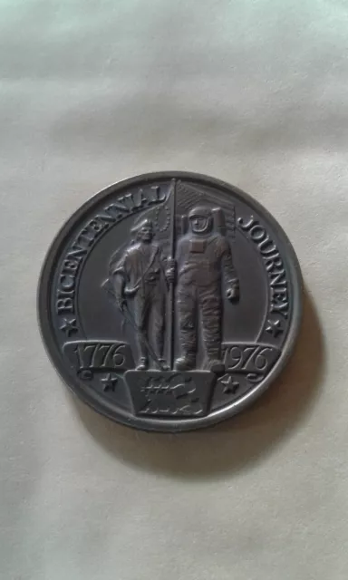 American Freedom Train Medallion Bicentennial Journey Bronze Medallic Art Co