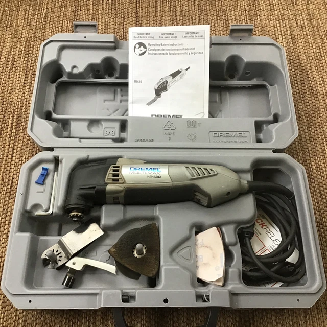 Used Dremel Multi-Max MM30 Multi Tool Variable Speed w/ Accessories Used Dremel Multi-Max MM30 Multi Tool Variable Speed w/ Accessories