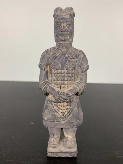 Vintage Terracotta Figure From The Tomb Of Emperor Shi of Qin Dynasty Warrior #1