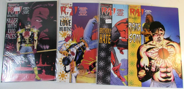 Rai Lot of 4 #27,28,29,30 Valiant Comics (1994) NM- 1st Print Comic Books