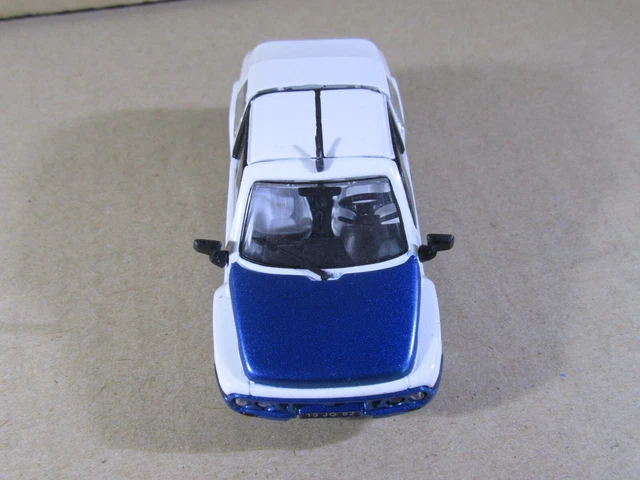 956W Norev Hachette 120 Aixam Mega Loisir 1993 Blanc 1:43 Voitures françaises 3