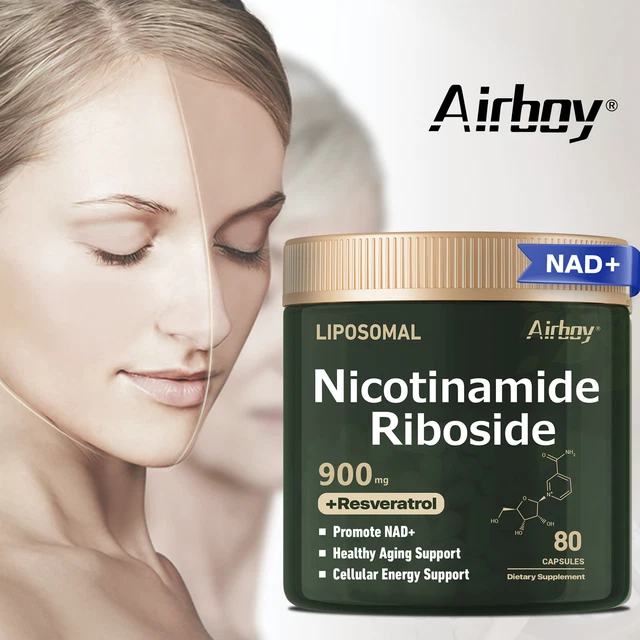 NICOTINAMIDE RIBOSIDE 900MG Brain Health, Cellular Energy and Repair
