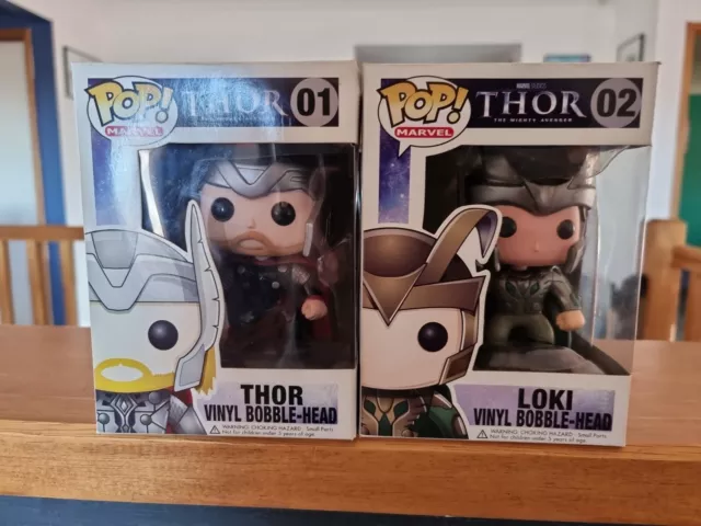  Funko Pop! Marvel: Thor The Mighty Avenger - Thor #01 : Toys &  Games