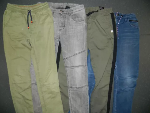 Boys' Jeans Trousers Bundle age 13/14 years Slim Fit Used Condition