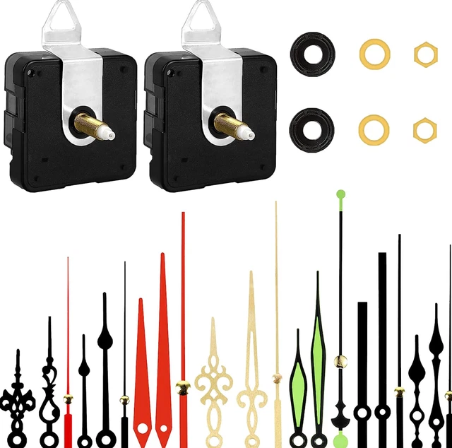 CLOCK MECHANISM REPLACEMENT, Battery Operated Quartz Movement Silent