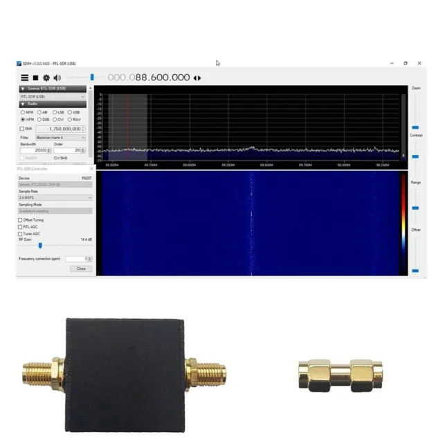 Filtro arresto banda FM filtro blocco 88-108 MHz accessori trasmissione FM