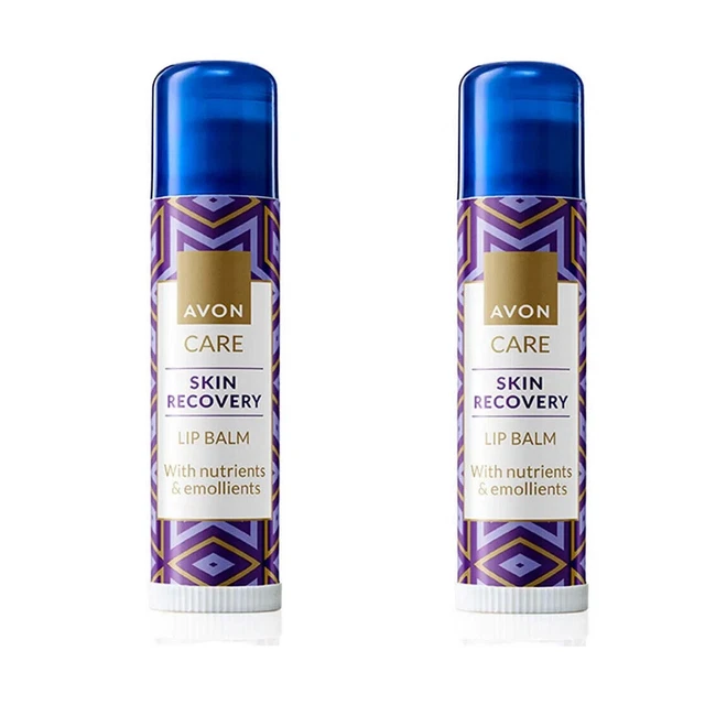 2 x Avon Care Skin Recovery Lip Balm