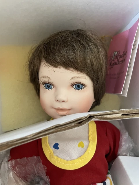 Paradise Galleries Andrew Treasury Collection Porcelain Dolls NEW IN BOX 2