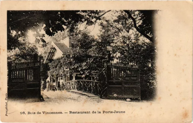 CPA Bois de Vincennes - Restaurant de la Porte-Jaune (259897)