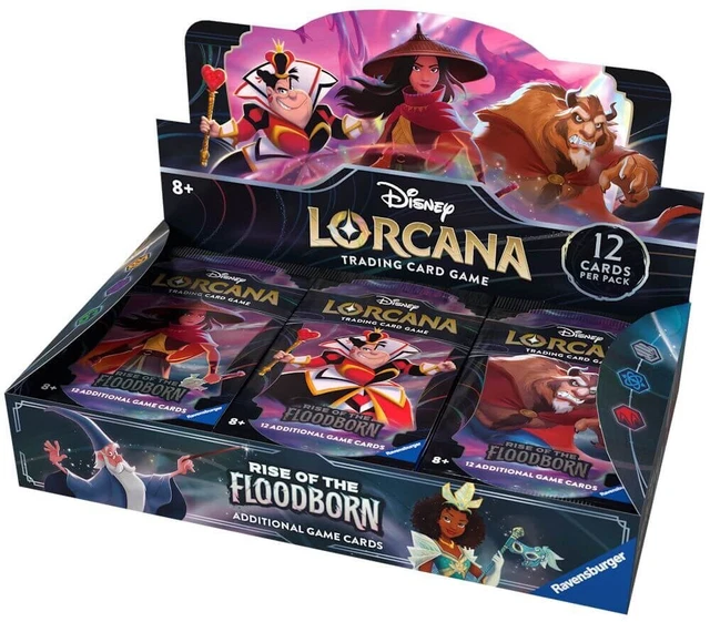 RAVENSBURGER DISNEY LORCANA Rise Of The Floodborn Sealed Booster Box PreOrder 288.13 PicClick