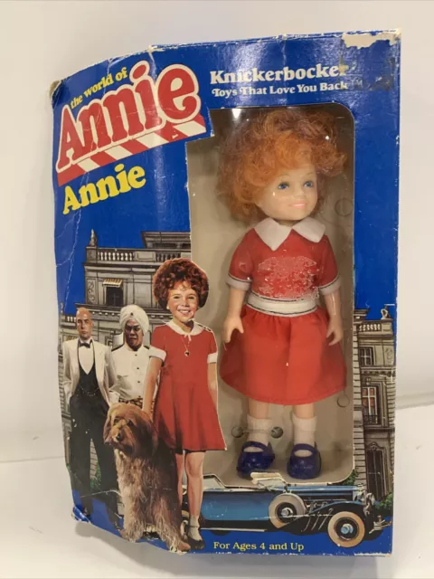 1982 knickerbocker annie sales doll