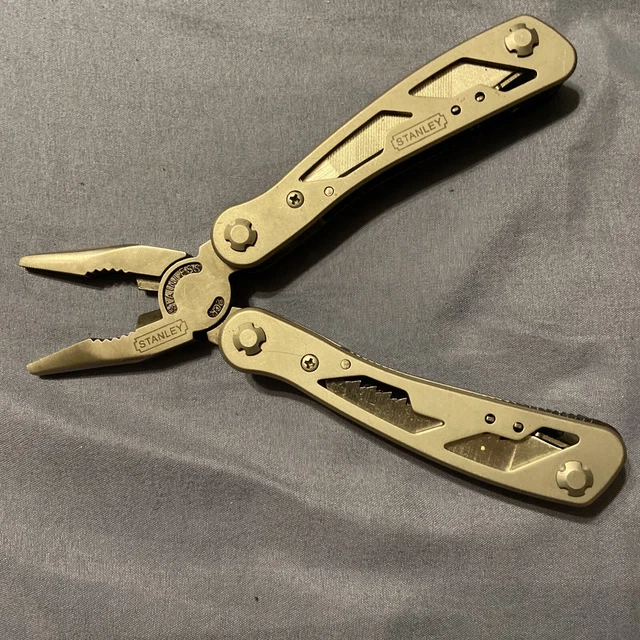 Stanley Muti Tool Stainless 2Cr With Sheath 9 Tool Functions No Box