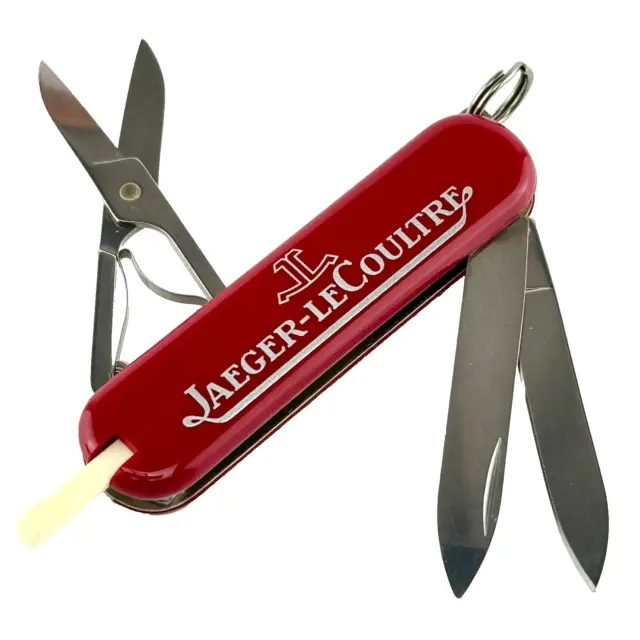 Jaeger-LeCoultre Victorinox Schweizer Taschenmesser Messer Pocket Knife Rot Red