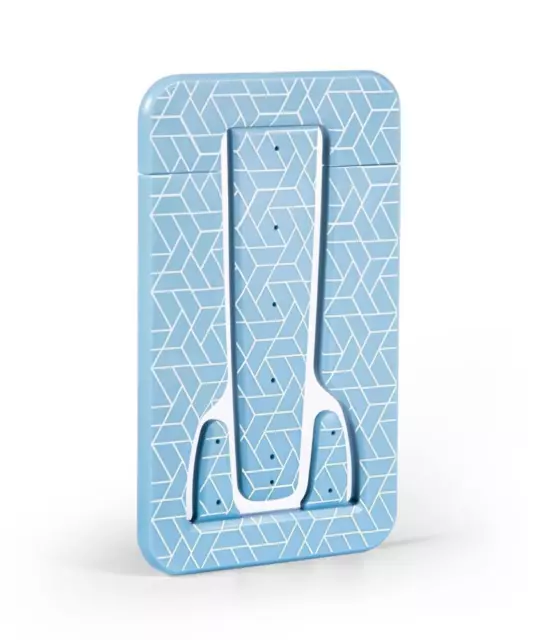 Flexistand Pro (Blue Geometrical) flexibler Tablethalter für alle Handys und...