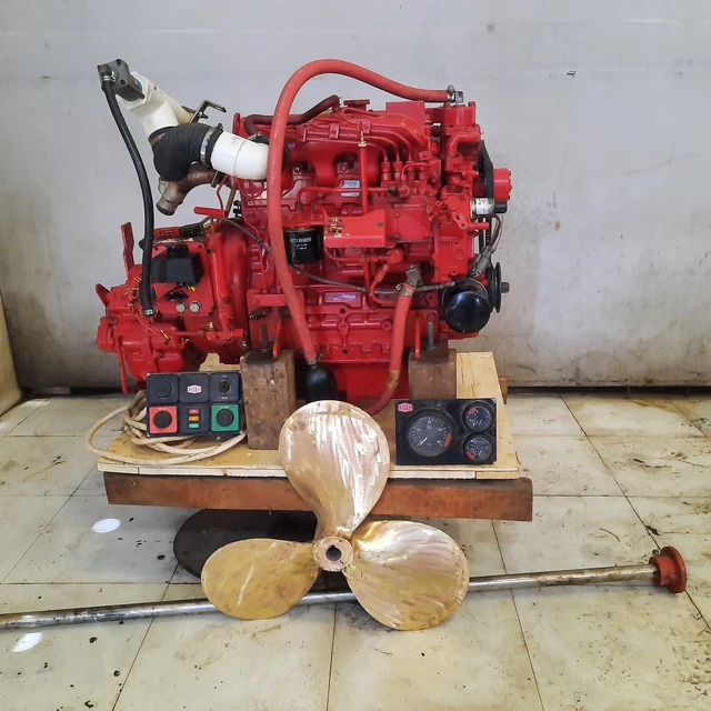Beta Marine 48 inboard marine diesel engine from lifeboat used good - by sea