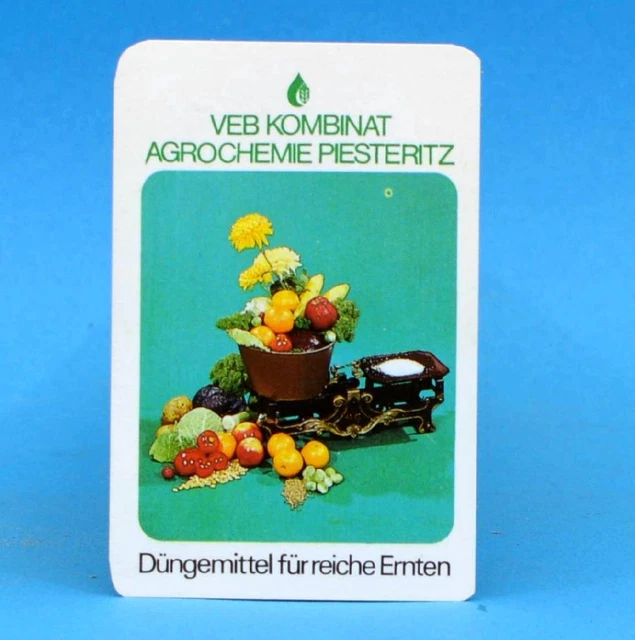 DDR TASCHENKALENDER 1988 VEB Kombinat Agrochemie Piesteritz EUR 4,89