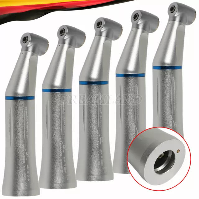 5 x Dental LOW Speed Winkelstück Contra Angle Handstück Inner Water Spray