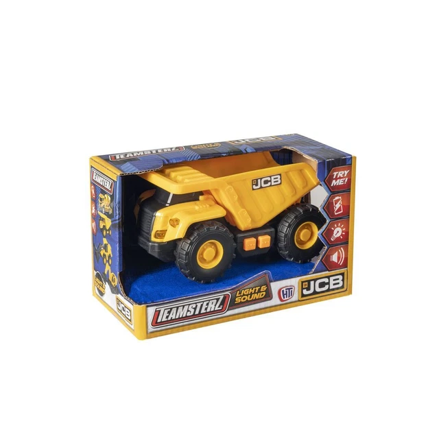JCB Dump truck with light & sound, small
