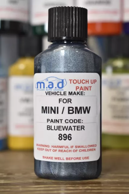 Bmw Bluewater Metallic 896 Paint Touch Up Kit 30Ml 1 3 5 7 8 Series