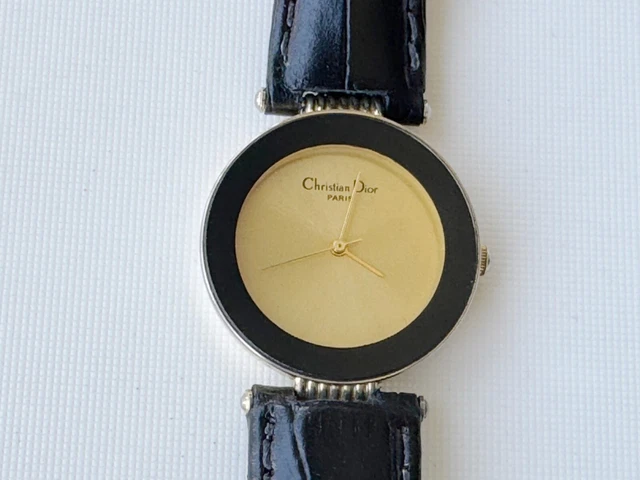 Boîtier De Montre Vintage Gander 25 Mm En Acier - Mouvement Quartz 932 - Pour Pièces / Non Fonctionnel
