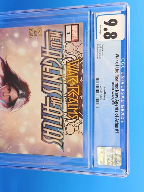 War of the Realms: New Agents of Atlas #1 CGC 9.8! 2nd Printing 2