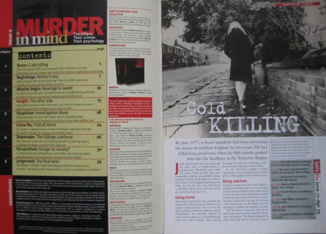 Murder in Mind magazine Issue 2 - The Yorkshire Ripper Peter Sutcliffe 2