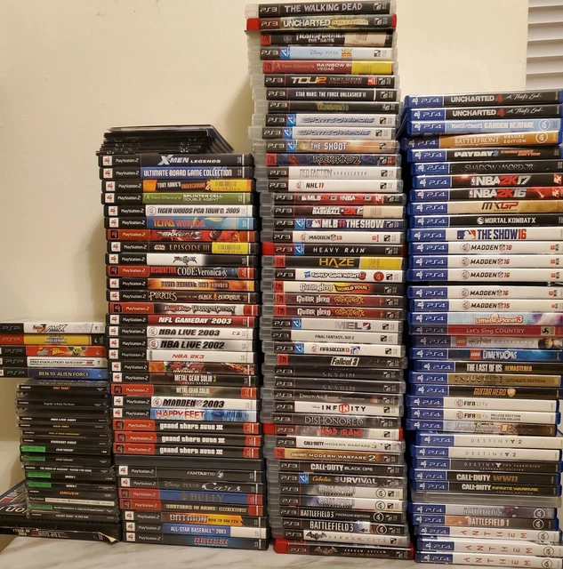 PLAYSTATION GAMES PICK & Choose PS1 PS2 PS3 PS4 PSP Games Read