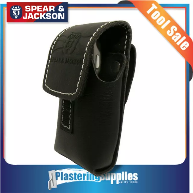 Spear & Jackson 120mm x 65mm Leather Mobile Phone Pouch SJ-LPC