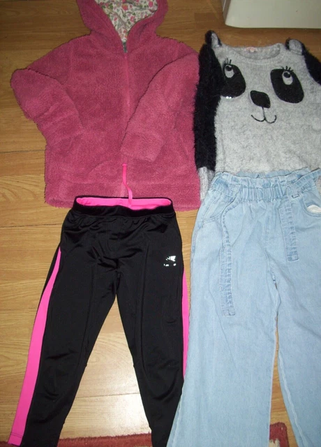 Girl's bundle of clothing.Age 9-10 years.Jacket,jeans,trousers.Free Postage! 3