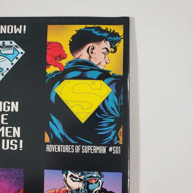 Superman The Man of Steel #22 Reign of the Superman Die Cut DC Comic Book 1993 12