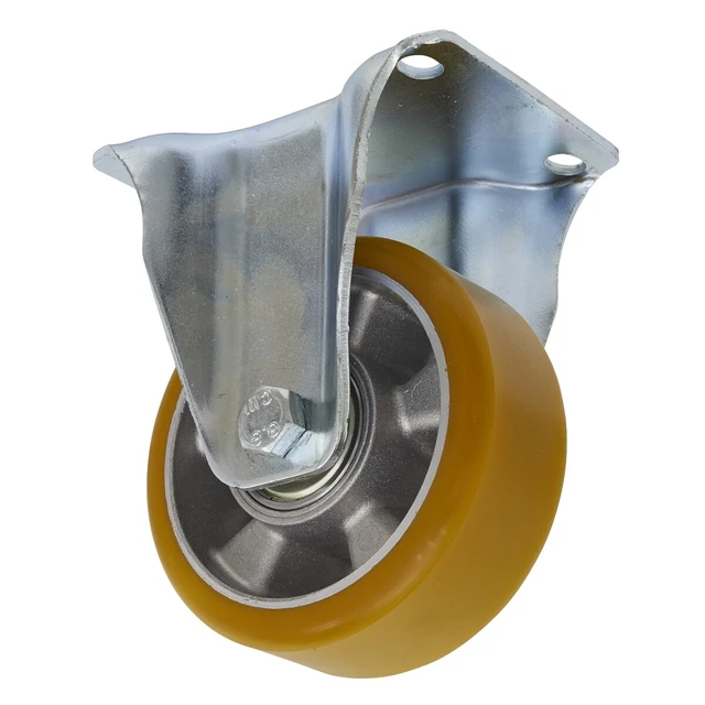Sealey SCW5125FP Roulette Roue Fixé Plaque Ø125mm
