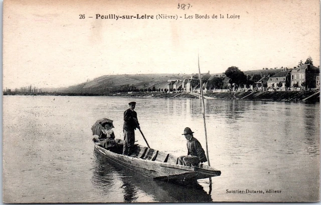 58 POUILLY SUR LOIRE - les bords de la loire