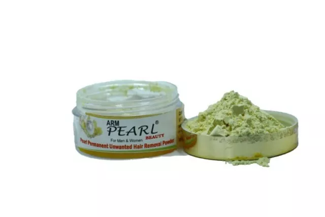 Polvo de depilación no deseado Pearl